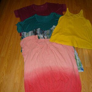 Women's Size 26/28 Lane Bryant Shirts **LOT OF 5** Very Nice